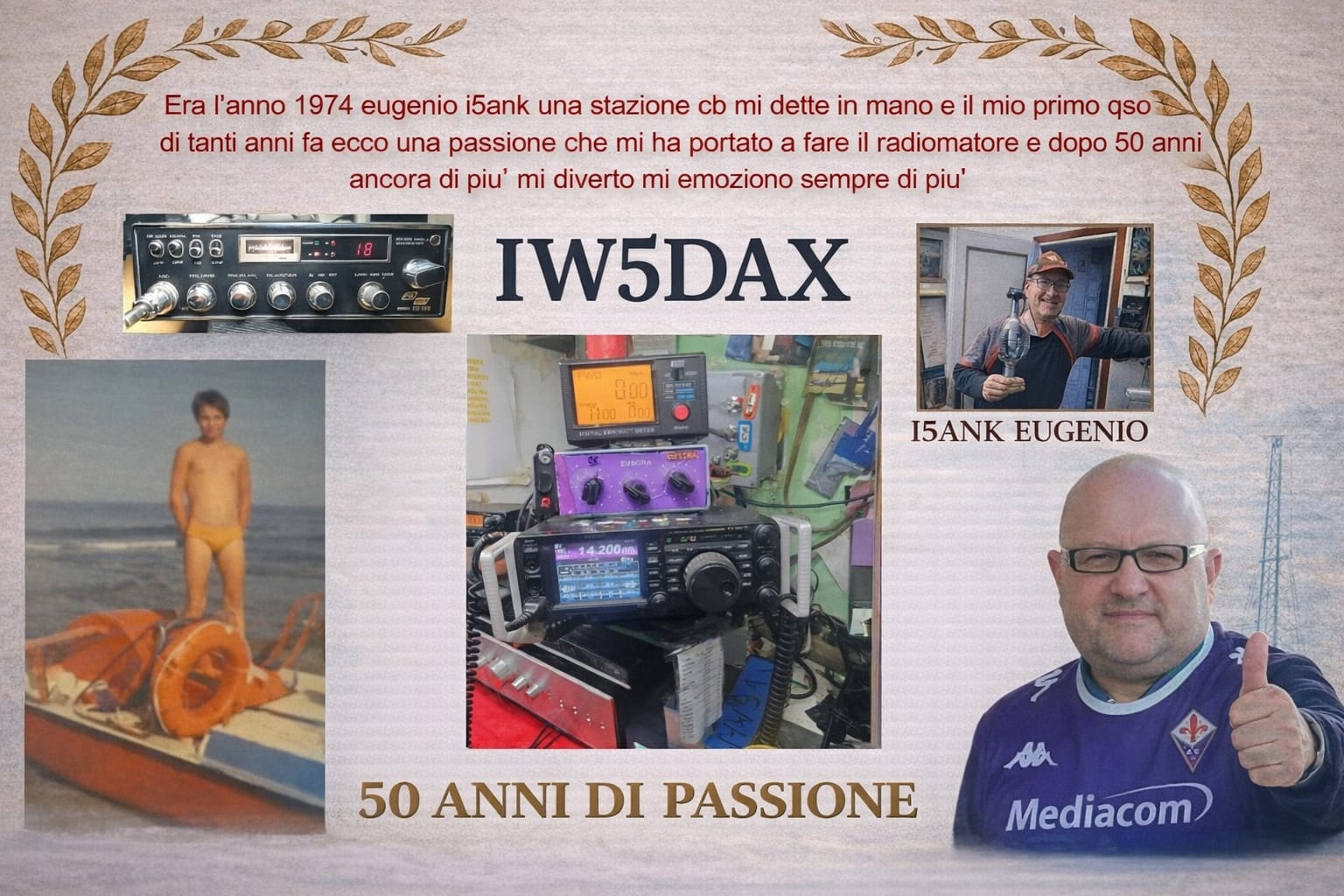 50 ANNI RADIO DI IW5DAX